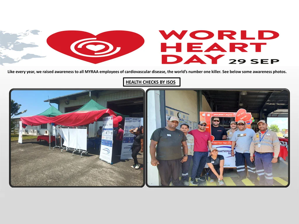 MYRAA – World Heart Day Awareness 29 September